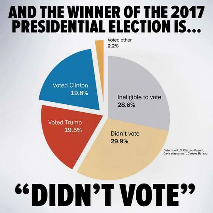 Nichtwähler wählten Trump